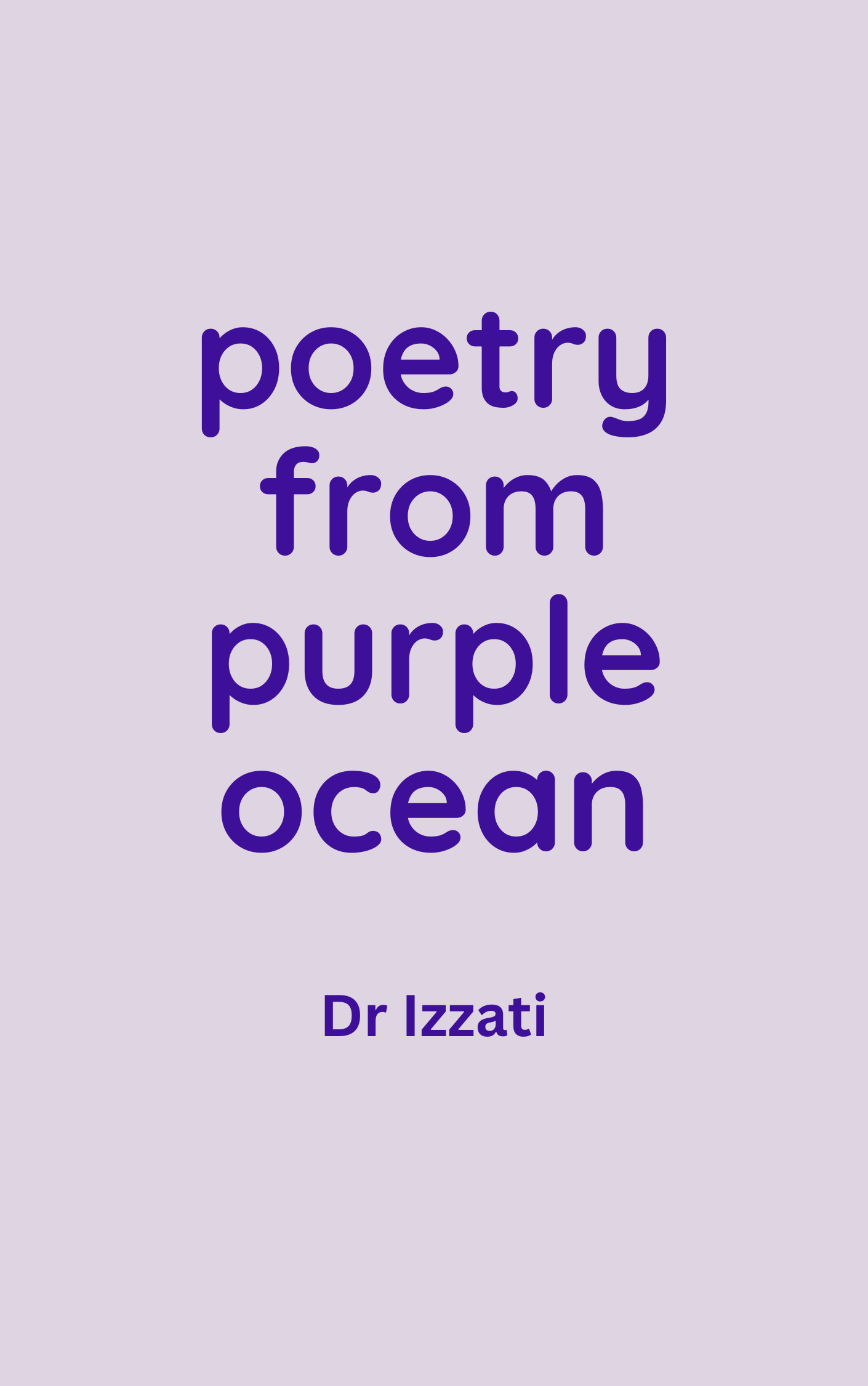 poetry from purple oceans